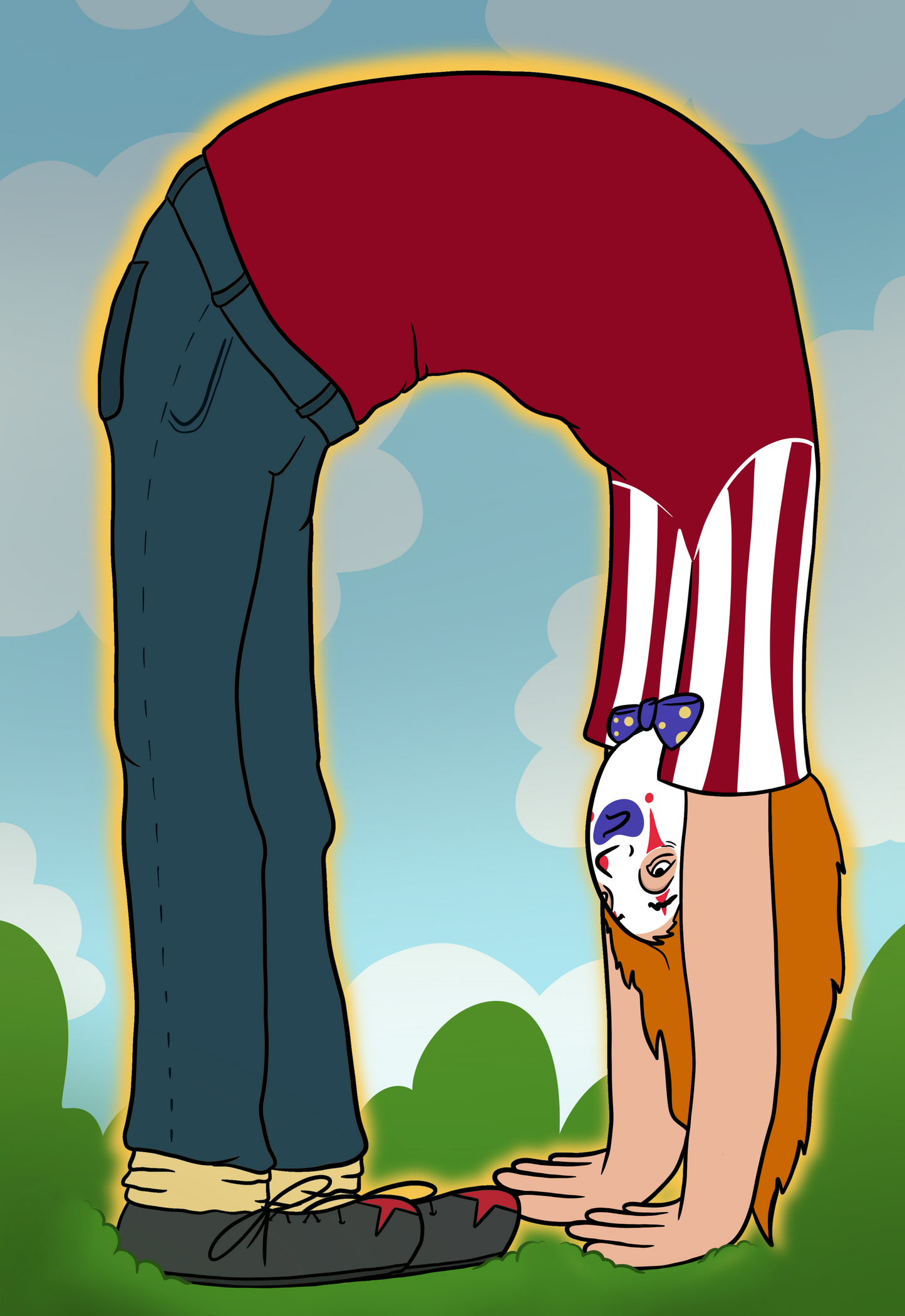 Clowned